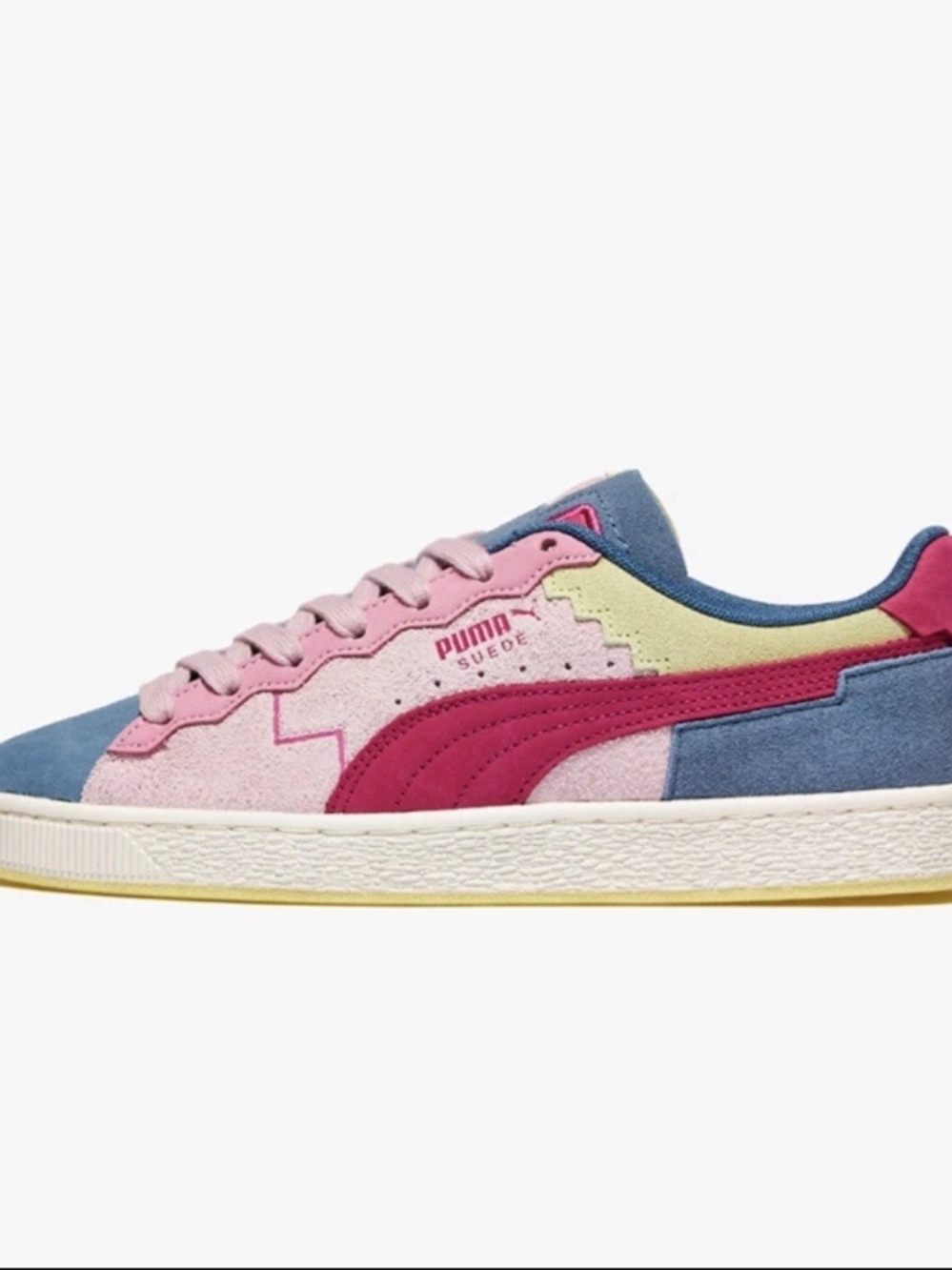 BNWT PUMA x Netflix Squid Game Suede Sneakers Multicolor Men 8.5 Women 10 Pop - Picture 4 of 16